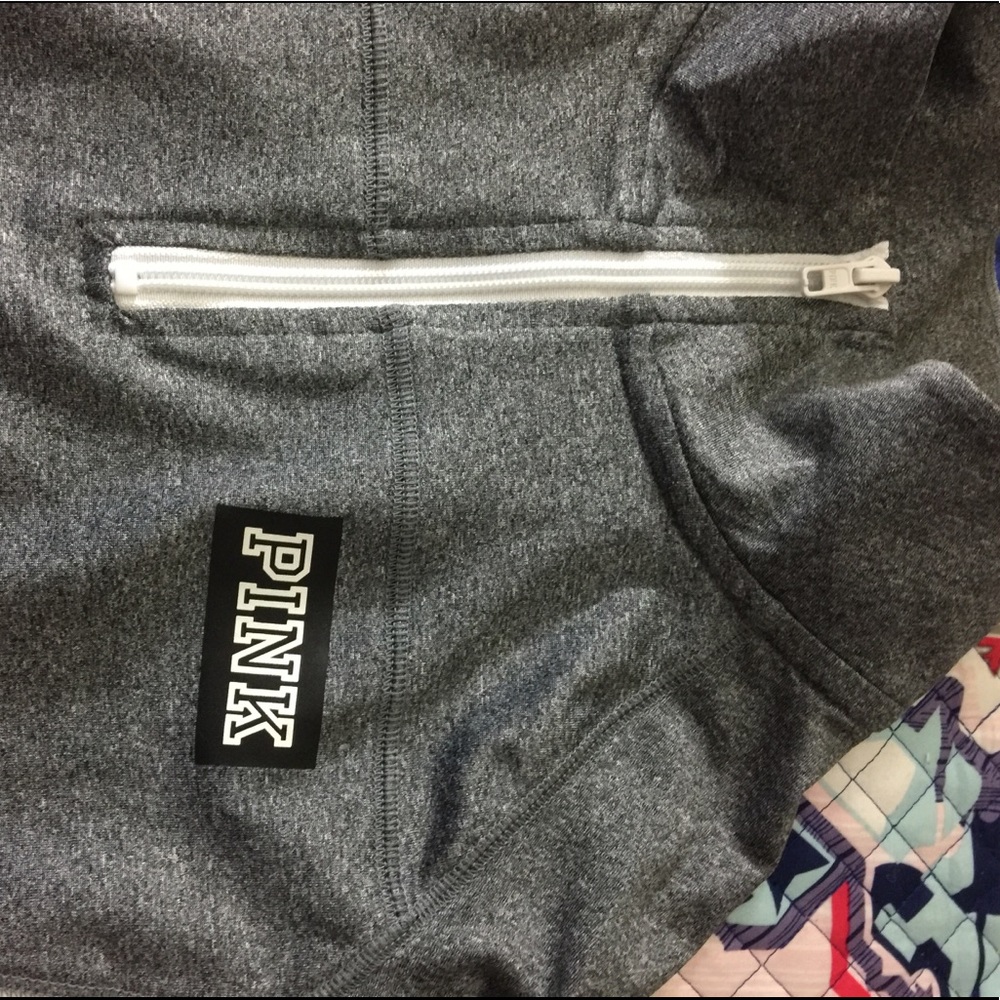 Pink Victoria secret 1/3 fitted pullover